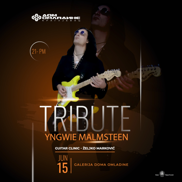 Tribute Yngwie Malmsteen Guitar clinic Жељко Марковић