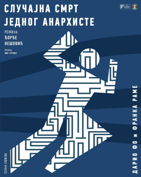 ПРЕМИЈЕРА СЛУЧАЈНА СМРТ ЈЕДНОГ АНАРХИСТЕ 