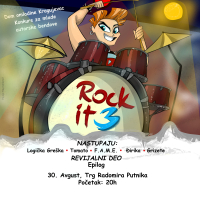 ROCK IT #3 Фестивал младих, ауторских, неафирмисаних бендова